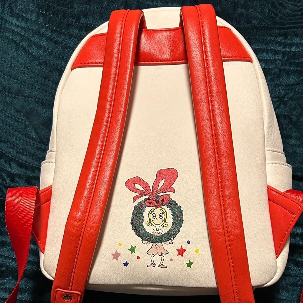 Loungefly Dr. Seuss Grinch Mini Backpack - Picture 2 of 5